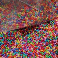 6MM ROUND BEAD MIXED CHALK 1 POUND