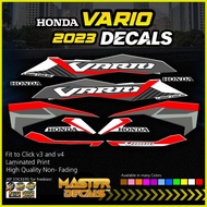 ♒ ✼ ◰ HONDA CLICK VARIO STOCK DECALS