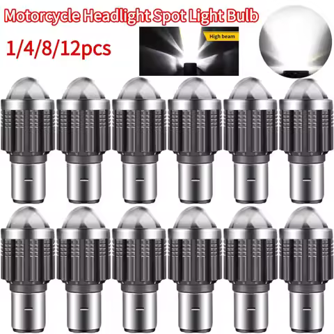 BA20D H6 S2 S1 LED Motorcycle Headlight Spot Light Bulb Motorcycle Headlight Super Bright Autobike L