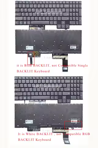 New US Keyboard for Lenovo LOQ 15irh8 82xv 15aph8 16irh8 16aph8 Gaming PH5CYXBG-3T Sn21k23308 BACKLI