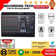 (New) Recording Tech Pro-rtx8 8 channel professional audio mixer