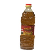 Satvik Pure Kachi Ghani Mustard Oil, Cold Pressed Mustard Oil, 1Ltr