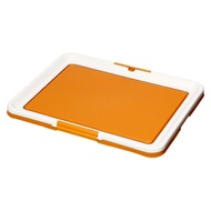 CAINZ Pet Pad Tray - Brown, Regular Size (47cm x 35cm x 3.7cm) - Dog Toilet Mat