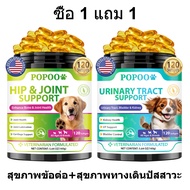 Popoo แพ็คสุดคุ้ม 2สูตร Probiotics สุนัข และ Allergy & Immune for Dogs ขนมสุนัข ช่วยระบบทางเดินอาหาร