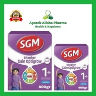 SGM Eksplor Gain Optigrow 1+ 400gr - Susu Tumbuh Kembang / Menaikan Berat Badan Anak 1-5tahun / SGM 