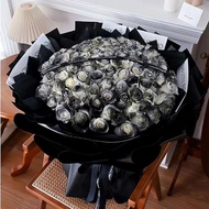 🔥 minimalist decor bedroom 🔥 HOTSELLING ins birthday gift for women mothers day gift soap flower 2024 ✣99 roses immortal bouquet simple high feeling black knight soap flowers for boyfriend valentine's day birthday gift☜