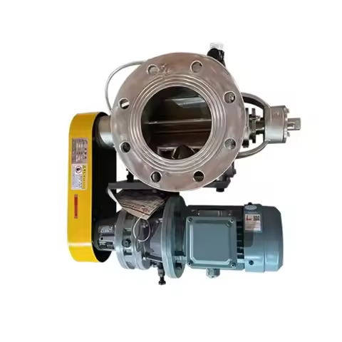 Quality Assurance High Temperature Electric Rotary Airlock Rotary Discharge Valve Loading and Unload