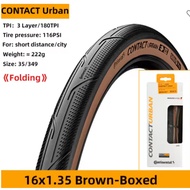 Continental Contact Urban Dark Tan Wall Tire