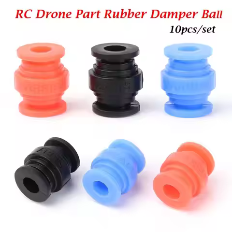 10 Pcs Anti Vibration Rubber Damper Balls For F4 F7 Flight Controller FPV Quadcopter Shock Silicone 