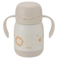 💜現貨💜日本直送🇯🇵 RICHELL T.L.I 直飲不鏽鋼保溫杯300ml - 獅子 8個月起