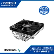 Deepcool AN600 120MM Top Flow Low Profile CPU Air Cooler Black (R-AN600-BKNNMN-G)