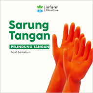 INFARM - Sarung Tangan Berkebun Karet Latex Extra Tebal