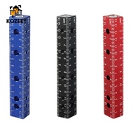 KOZEEY Marking Ruler Multifunction Aluminum Alloy Scriber  Marking Tool Carpentry Tool