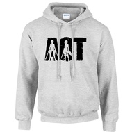 iGPrints AOT Attack On Titan Distressed Hoodie Jacket (Grey)