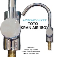TOTO FAUCET SANITARY TOTO WATER FAUCET/ TOTO 180 WATER FAUCET/ FULL STAINLESS COVER/ BRASS /