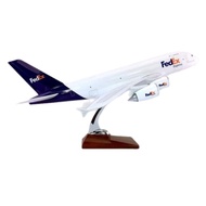 FedEx Diecast Airplane 18 Inches Aviation Enthusiasts Collectible 45 cm Aircraft Model Display