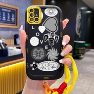 Samsung A51 M40s Case Fashion With Lanyard