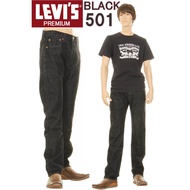 LEVI'S PREMIUM 501 SELVEDGE JEANS Levi's 00501-3654 Red Selvedge Denim Black Denim