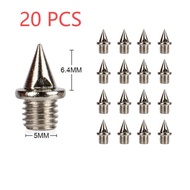 20pcs Paku Spike Sprint Paku Sepatu Spike Sepatu Spike Sprint Spike Shoes Stainless Paku Sepatu Golf