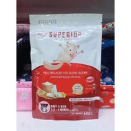 Superior Milk นมผงซูพีเรียร์ นมทดแทนสำหรับชูก้าร์ไกลเดอร์ ชูก้าร์เด็กถึงโตเต็มไว