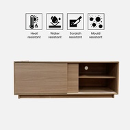 VHIVE Tilburg 140cm Sliding-Door Maple TV Cabinet