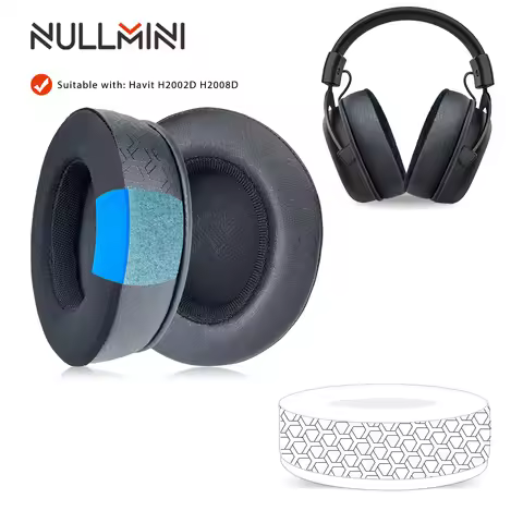 NullMini Replacement Earpads For Havit H2002D H2008D Headphone Cooling Gel Earmuffs Ear Cover Headba