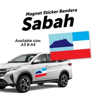 Magnet Sticker Bendera Negeri-Negeri Malaysia