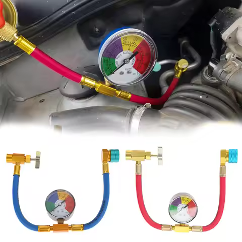 R1234YF Refrigerant Charging Hose 14mm Low Side Quick Coupler Car Refrigerant Charging Pipe AC Recha