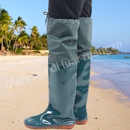 Wading pants non-slip fishing rain boots fishing pants farmland pants rice field pants 60CM