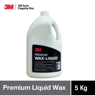 3M™ Premium Liquid Wax ขนาด (5 kg.) 1แกลลอน น้ำยาเคลือบเงา พรีเมี่ยมแวกซ์ ขวดขาว ( 6005 )