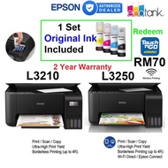 EPSON WARRANTY  EPSON ECOTANK L3210 / L3250 / L3256 / L1210 / L121 / L3550 ALL IN ONE INK TANK PRINT