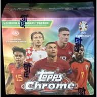 2023-24 Topps Chrome UEFA Euro Soccer SEALED HOBBY BOX-1 Auto (Yamal??????)