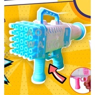 [AOW-✅COD] Bubble Gun Basoka Tembakan Balon Gelembung Sabun Bazoka 25 Mata /BUBBLE BAZOKA