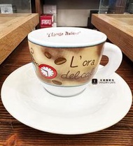 【TDTC 咖啡館】義大利 ORKER CAFE ESPRESSO 濃縮咖啡杯盤組 60ml - (款式：E 時鐘)