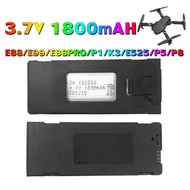 【hot】 Original E88/E99/E88PRO/P1/K3/E525/P5/P8 Drone Battery 3.7V 1800mAH โดรนติดกล้อง HD 4k โดรนบัง
