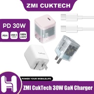 ZMI CukTech AC30S 30W GaN Charger Type-C GAN3 Charger 30W Max Adapter
