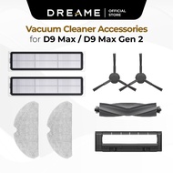 Dreame D9 Max / D9 Max Gen 2 Robot Vacuum Cleaner Accessories Main Brush Side Brush Dust Bin Filter 