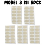 Skot Mata Eyelide 24Pasang Double Eyelid Stickers Tape Isi 5 Lembar Stiker Kelopak Mata Bening Tahan
