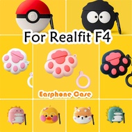 READY STOCKFor Realfit F4 Case Creative Cartoon Soft Silicone Earphone Case Casing Cover NO.1