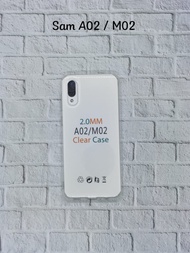 PREMIUM CASE ULTRA CLEAR SAMSUNG GALAXY A02 / M02 - SOFTCASE TPU ULTRA CLEAR HD 2.0mm ULTRA THIN TRA