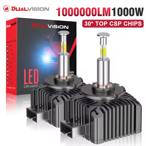 1000W D1S D3S 360 Led Headlight Canbus Bulbs CSP D4S D2S Led Super Bright D1R D4R D2R D3R Car Bulb 1