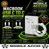 Macbook USB-C Charger Cable 2 Meters - Fast Charging