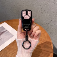 Trend Mall Car Remote Key Case Cover Shell Fob For audi Q7 A8 A6L Q5L A3L Q3 Q2L A1 A3 8P A4 A5 TTS 