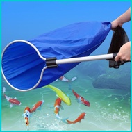 RPAN Aquarium Koi Sock Net Fishing Net Fish Landing Net Catching Net Soft Mesh Basket