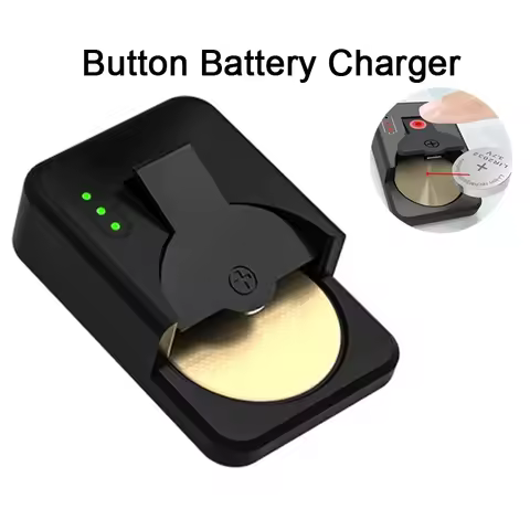 Button Battery Universal Charger Smart Type-C Rechargeable Lithium For LIR2032/2045/2025/2016 4.2V M