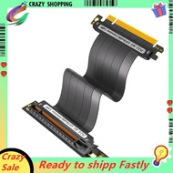 Extension Cable Extension Cable High Quality PCIE 4.0 16X 64GBS High Speed GPU Riser Cable for GPU E