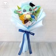 【畢業花/ 謝師花/ 榮休花/ 生日花】Star Wars 尤達BB 寶寶 (Baby Yoda) 玫瑰向日葵花束
