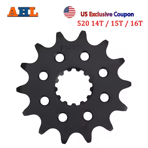 Motorcycle 520 14T 15T 16T Front Sprocket Chain Wheel For Yamaha Off Road WR450 YZ450 YFZ450 YZ400 W