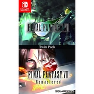 Final Fantasy Switch VII 7 & VIII 8 Remastered Twin Pack / FF FF7 FF8