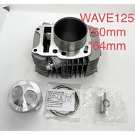 CYLINDER BLOCK KIT RACING MSA 60MM 64MM 66MM FOR HONDA WAVE125 WAVE125R WAVE125S